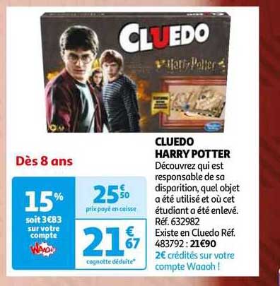 cluedo harry potter