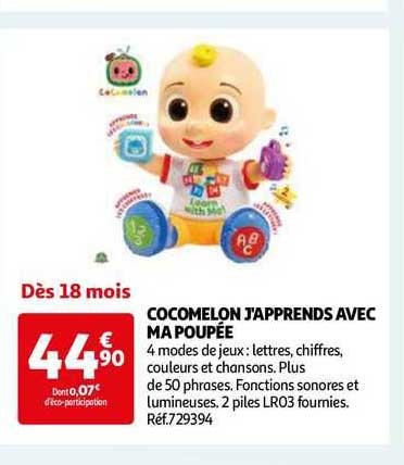 cocomelon j'apprends avec ma poupée