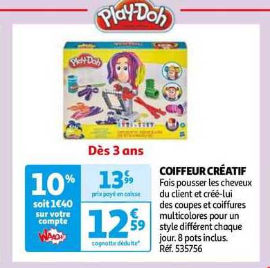 Coiffeur Créatif Play-doh