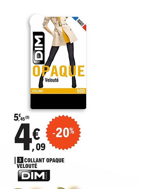 collant opaque velouté