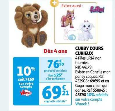 cubby l'ours curieux