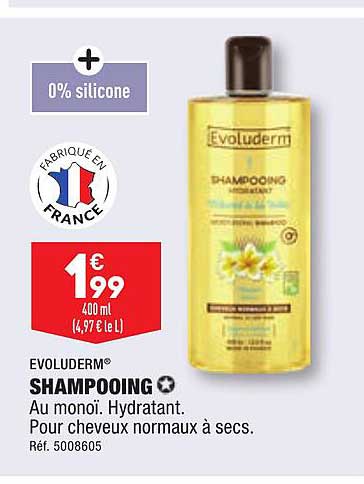 Evoluderm Shampooing