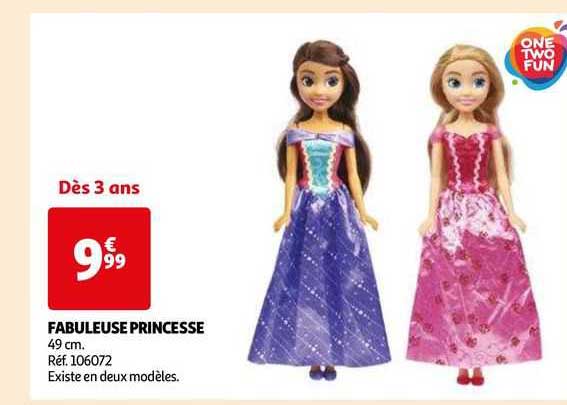 fabuleuse princesse one two fun