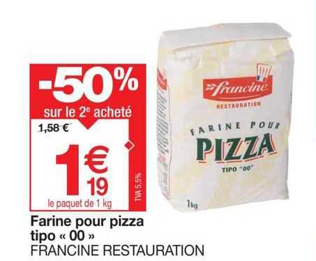 farine pour pizza tipo "00"