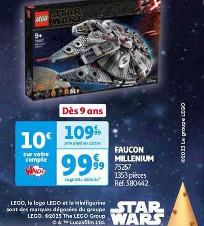faucon millenium lego star wars