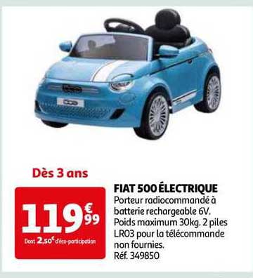fiat 500 électrique