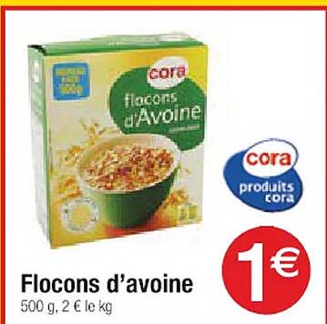 flocons d'avoine
