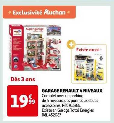 Garage Renault 4 Niveaux