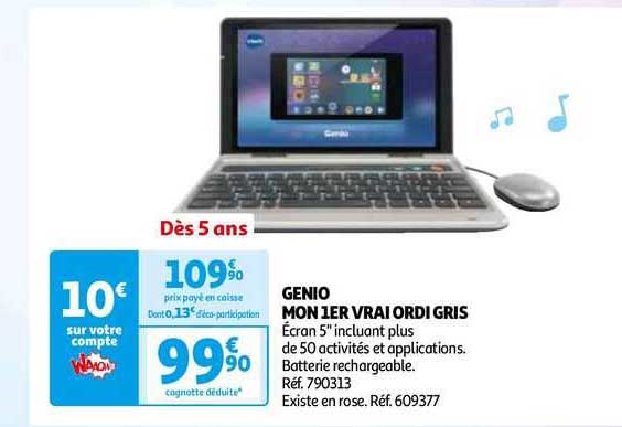 genio mon 1er vrai ordi gris