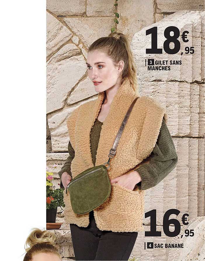 gilet sans manches ou sac banane