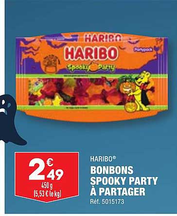 haribo bonbons spooky party à partager
