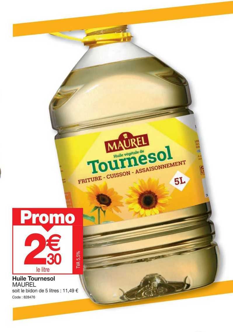 Huile Tournesol Maurel
