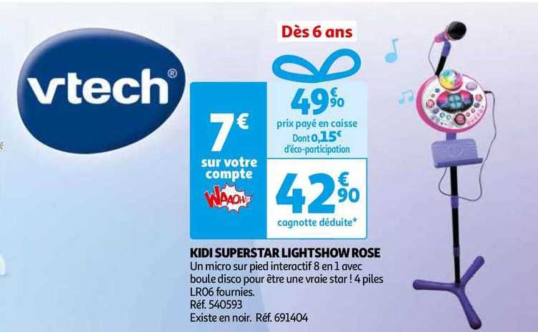 kidi superstar lightshow rose