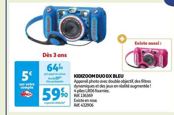 kidizoom duo dx bleu