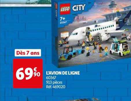 l'avion de ligne lego city