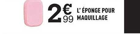 l'éponge pour maquillage