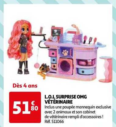 l.o.l surprise omg vétérinaire