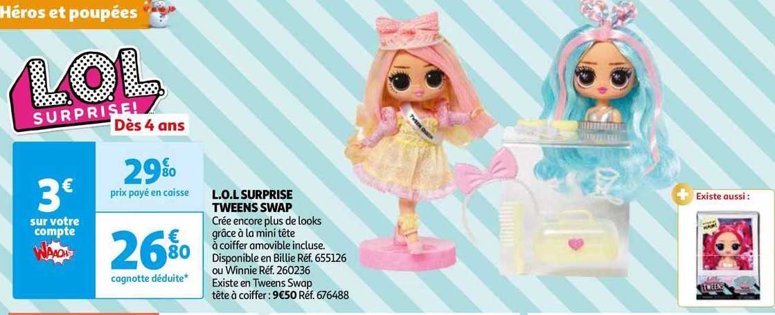 l.o.l. surprise tweens swap