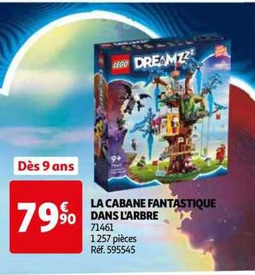 la cabane fantastique dans l'arbre lego dreamzzz