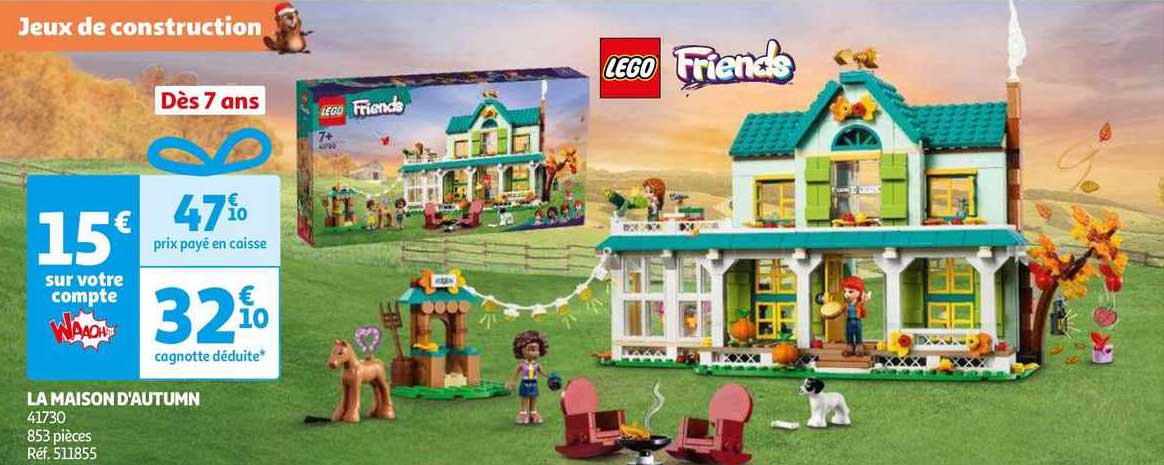 la maison d'autumn lego friends