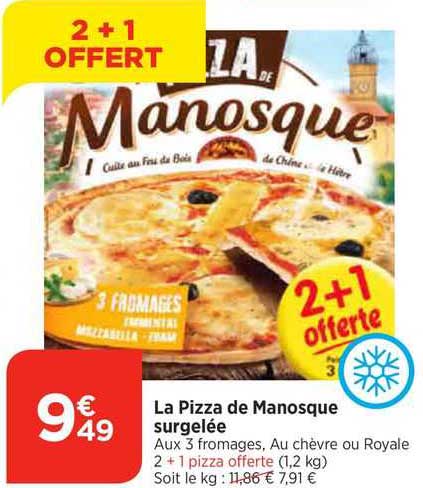La Pizza De Manosque Surgelée