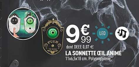 la sonnette oeil animé