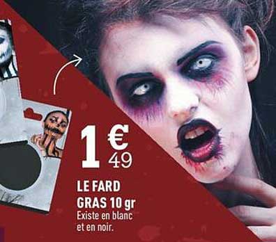 le fard gras 10 gr