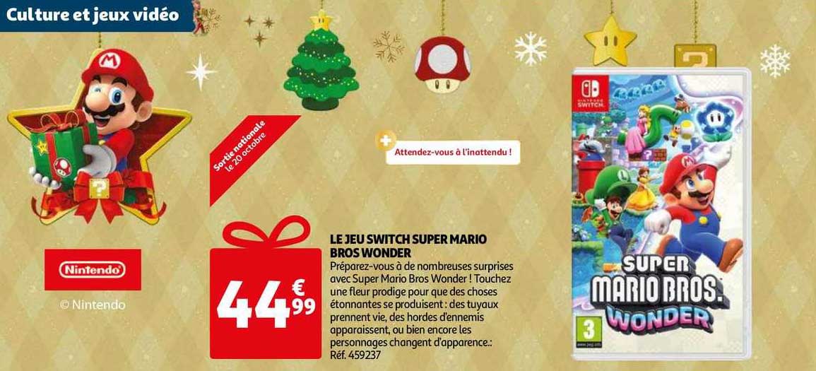 Le Jeu Swith Super Mario Bros Wonder