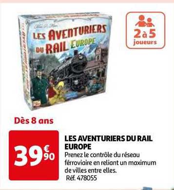 les aventuriers du rail europe
