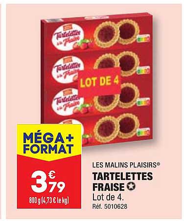 les malins plaisirs tartelettes fraise