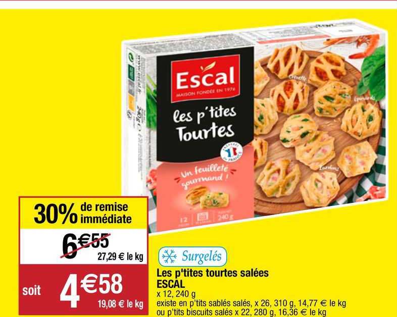 Les P'tites Tourtes Salées Escal