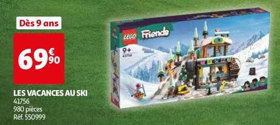 les vacances au ski lego friends
