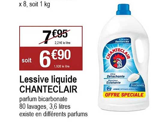 Lessive Liquide Chanteclair