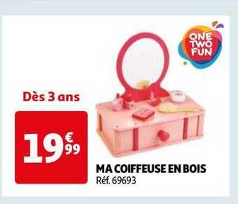 ma coiffeuse en bois one two fun