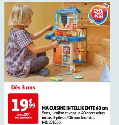 ma cuisine intelligente 60 cm one two fun