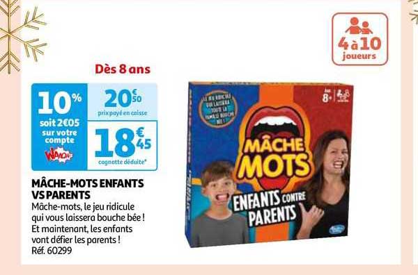 Mâche-mots Enfants Vs Parents