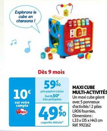 maxi cube multi-activités