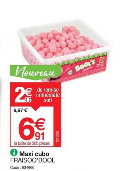 maxi cubo fraisoo'bool