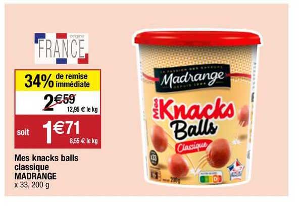 mes knacks balls classique madrange