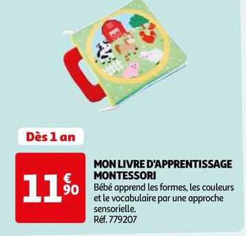 mon livre d'apprentissage montessori