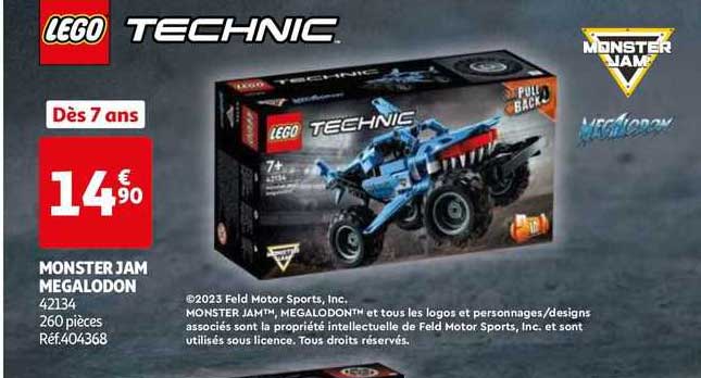 monster jam megalodon lego technic