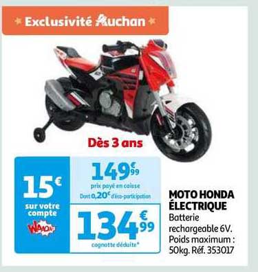 Moto Honda électrique