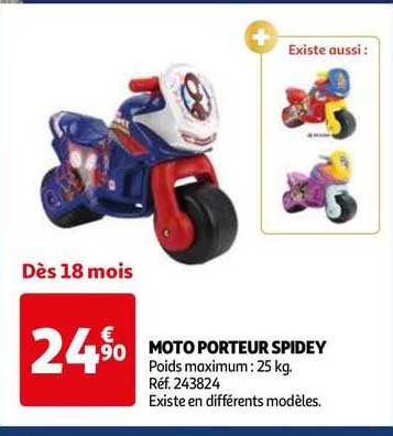 Moto Porteur Spidey