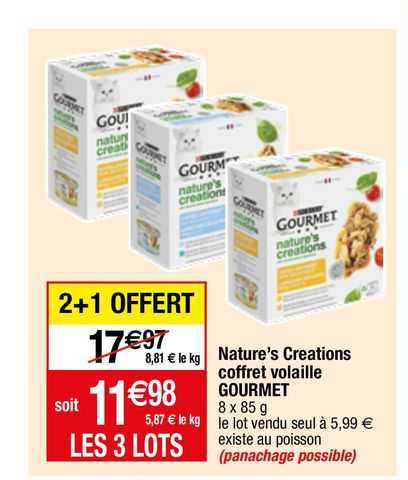 Nature's Creations Coffret Volaille Gourmet