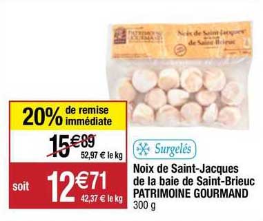 noix de saint-jacques de la baie de saint-brieuc patrimoine gourmand