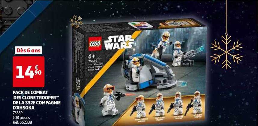 pack combat des clone trooper de la 332e compagnie d'ahsoka