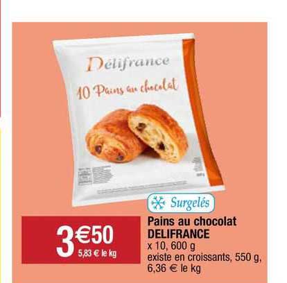Pains Au Chocolat Delifrance