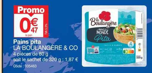 Pains Pita La Boulangère & Co
