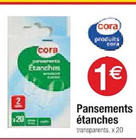 cora pansements étanches