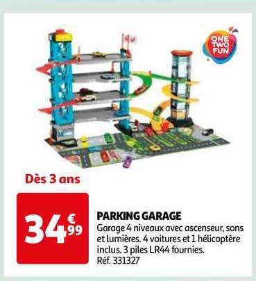 parking garage one two fun